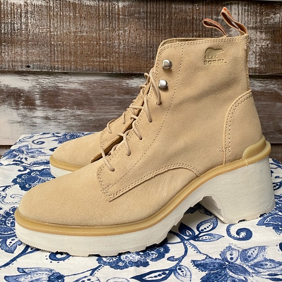 🌿NWT🌿 Sorel Hi-Line Heel Lace Boot - Picture 7 of 14